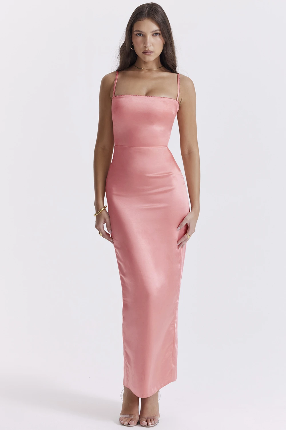 Bright Peach Maxi Dress 3 Bright Peach Maxi Dress