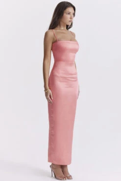 Bright Peach Maxi Dress 16 Bright Peach Maxi Dress -Traumhafte Kleider costanza 4