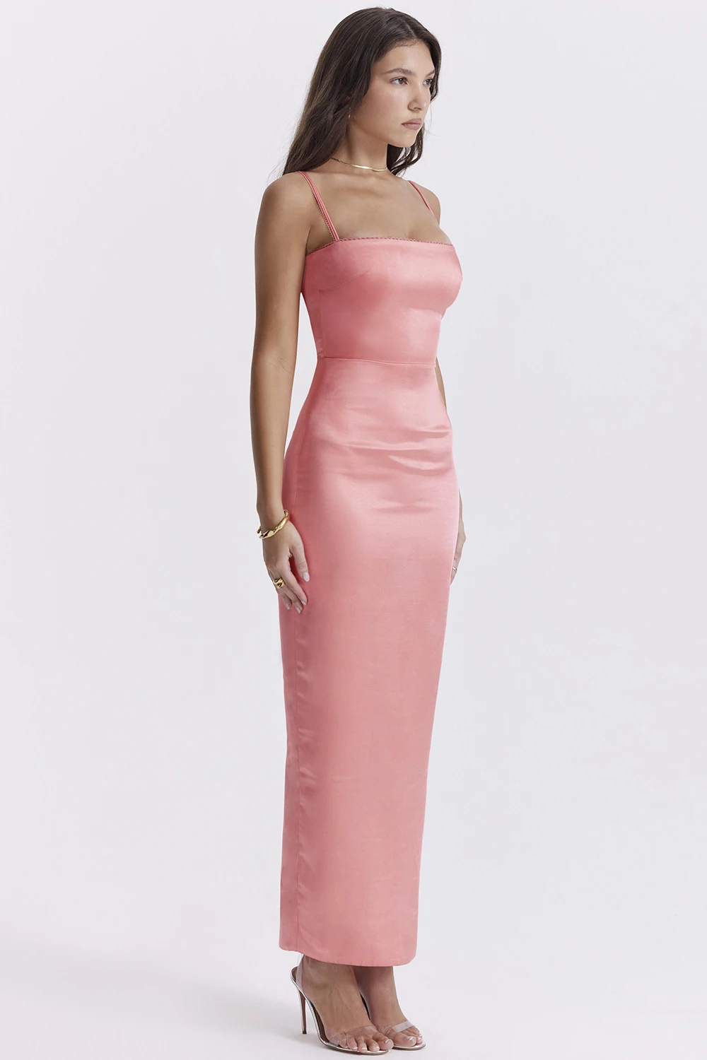 Bright Peach Maxi Dress 7 Bright Peach Maxi Dress – Bild 5