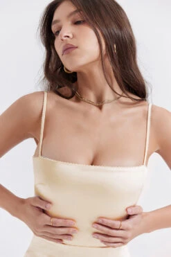 Vintage Cream Maxi Dress -Traumhafte Kleider costanza ivory5u