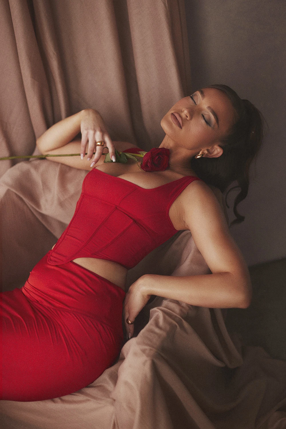 Scarlet Mesh Corset 9 Scarlet Mesh Corset – Bild 7