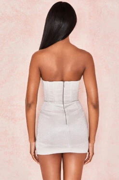 Silver Sparkle Corset Dress -Traumhafte Kleider eevi 10