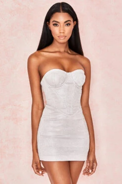 Silver Sparkle Corset Dress -Traumhafte Kleider eevi 7