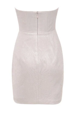 Silver Sparkle Corset Dress -Traumhafte Kleider eevi silver 02a