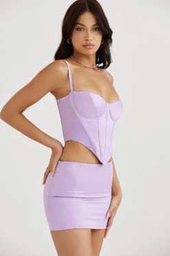Orchid Satin Corset -Traumhafte Kleider elodietamsin 6