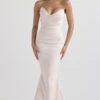 Blush Satin Strapless Gown 2 Blush Satin Strapless Gown -Traumhafte Kleider fleur 1