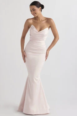 Blush Satin Strapless Gown 18 Blush Satin Strapless Gown -Traumhafte Kleider fleur 4