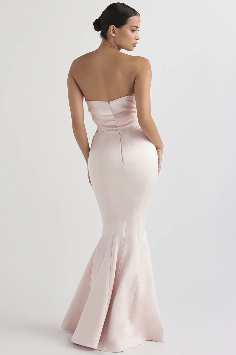 Blush Satin Strapless Gown 10 Blush Satin Strapless Gown – Bild 8