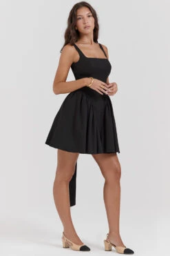 Black Bow Mini Dress -Traumhafte Kleider florianne bl5