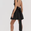 Black Bow Mini Dress -Traumhafte Kleider florianne bl8