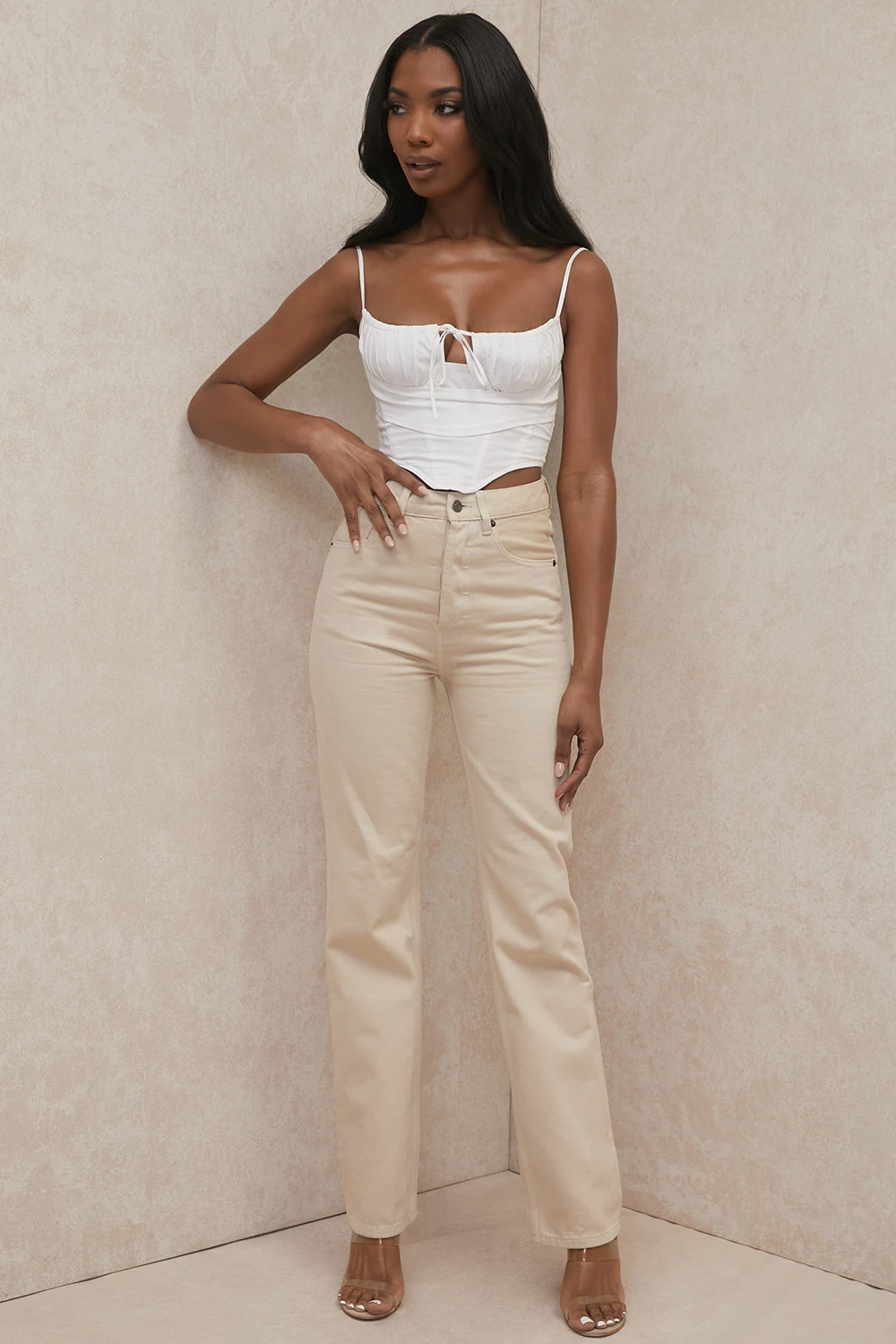 Ecru Vintage Fit High Waist Jeans 6 Ecru Vintage Fit High Waist Jeans – Bild 4