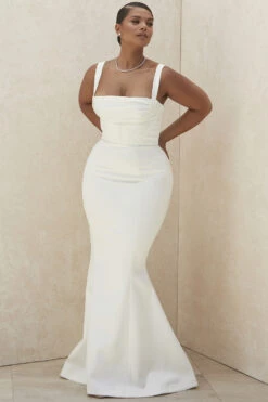 Ivory Balconette Corset Bridal Gown - Limited Edition -Traumhafte Kleider francoise 14