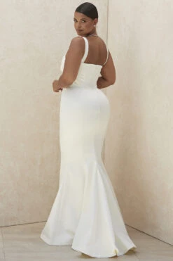 Ivory Balconette Corset Bridal Gown - Limited Edition -Traumhafte Kleider francoise 16