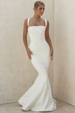 Ivory Balconette Corset Bridal Gown - Limited Edition -Traumhafte Kleider francoise 3