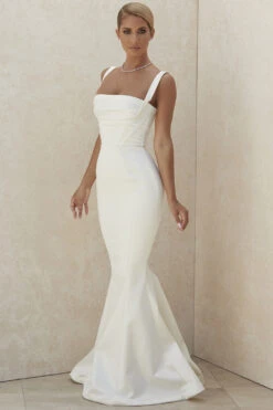 Ivory Balconette Corset Bridal Gown - Limited Edition -Traumhafte Kleider francoise 7