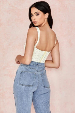 Lemon Floral Corset -Traumhafte Kleider gene 7