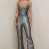 Silver Kick Flare Trousers 1 Silver Kick Flare Trousers -Traumhafte Kleider hannahjas 2