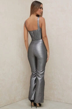 Silver Kick Flare Trousers -Traumhafte Kleider hannahjas 9
