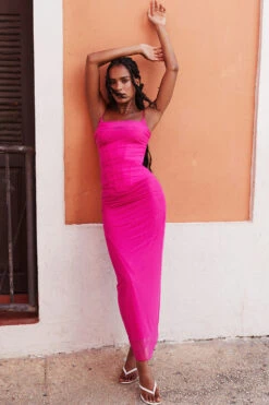 Fuchsia Maxi Dress -Traumhafte Kleider houseofcb 5575