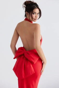 Red Bow Halter Dress 29 Red Bow Halter Dress -Traumhafte Kleider ilaria 9p