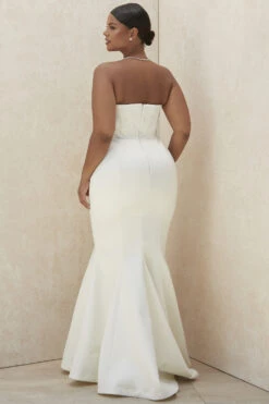 Ivory Strapless Corset Bridal Gown - Limited Edition 28 Ivory Strapless Corset Bridal Gown - Limited Edition -Traumhafte Kleider ines 12