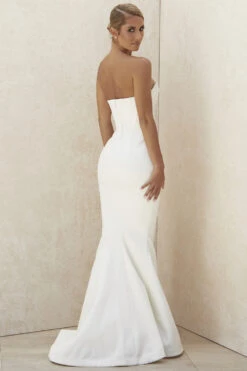 Ivory Strapless Corset Bridal Gown - Limited Edition 25 Ivory Strapless Corset Bridal Gown - Limited Edition -Traumhafte Kleider ines 5