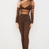 Chocolate Layered Mesh Trousers -Traumhafte Kleider isoldedelia 2