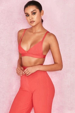Coral Bandage Bralet Top -Traumhafte Kleider jaerowena 16