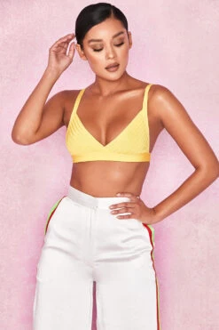 Yellow Bandage Bralet Top -Traumhafte Kleider jaesavanna 15