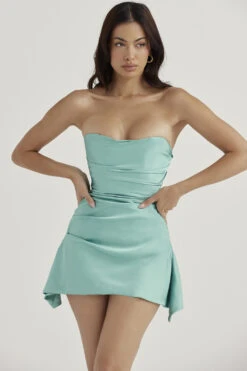 Jade Draped Strapless Corset Dress -Traumhafte Kleider jasmine jade 5r