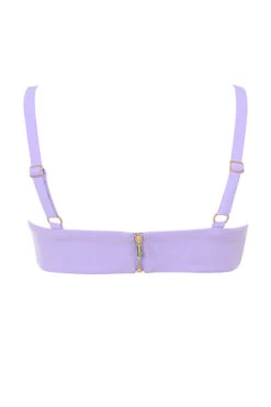 Violet Crepe V Wire Bralet -Traumhafte Kleider leela lilac 02