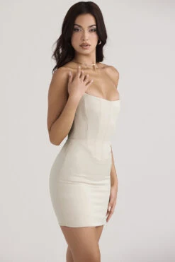 Oyster Corset Mini Dress -Traumhafte Kleider magdalena 5b