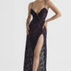 Night Shade Lace Maxi Dress 1 Night Shade Lace Maxi Dress -Traumhafte Kleider malia 2