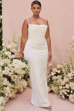 Ivory Draped Bridal Gown - Limited Edition -Traumhafte Kleider margaux white 16