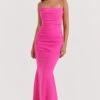 Hot Pink Corset Maxi Dress -Traumhafte Kleider milena 2