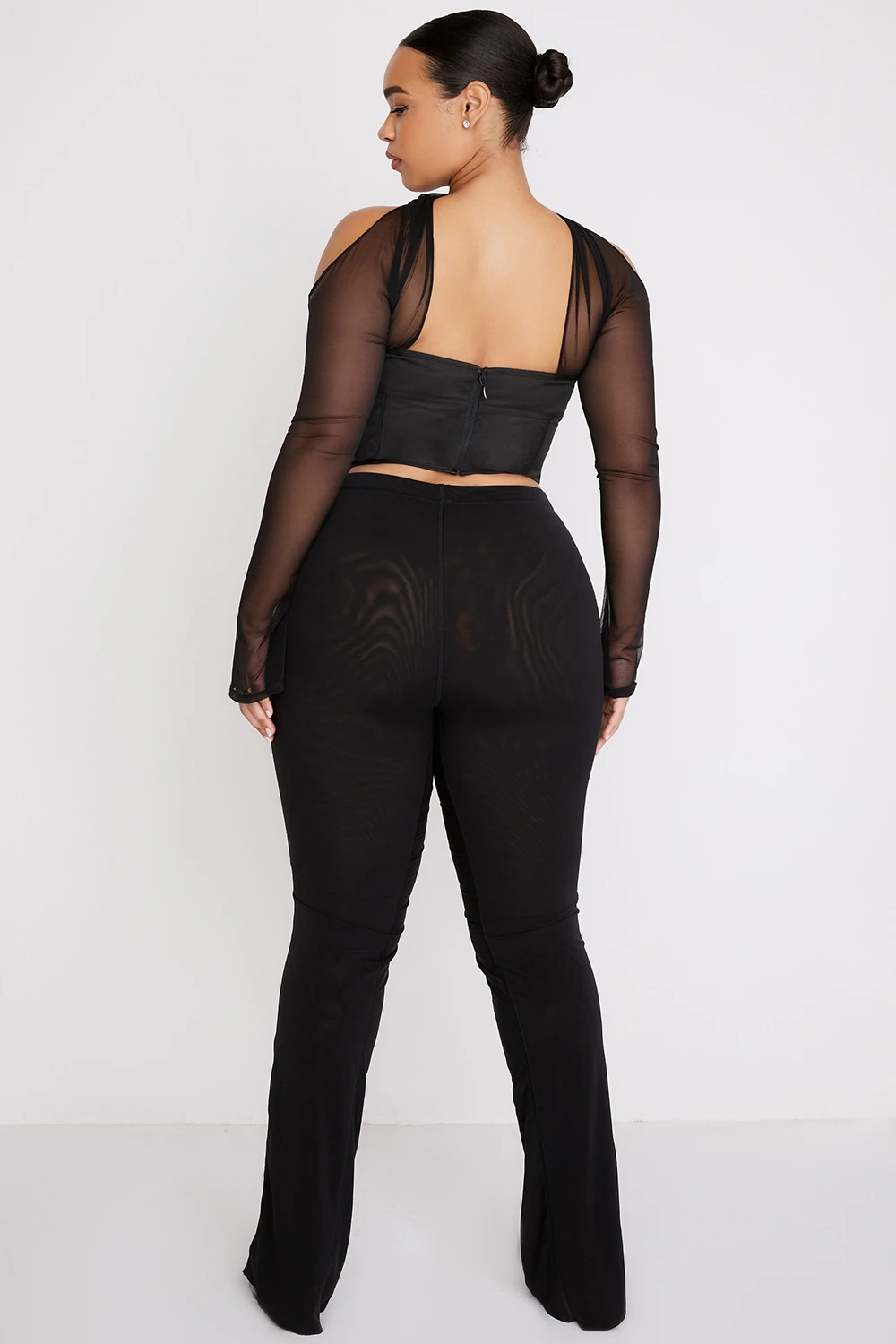 Black Mesh Trousers 7 Black Mesh Trousers – Bild 5