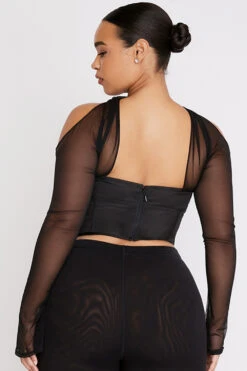 Black Structured Corset -Traumhafte Kleider mina 10a