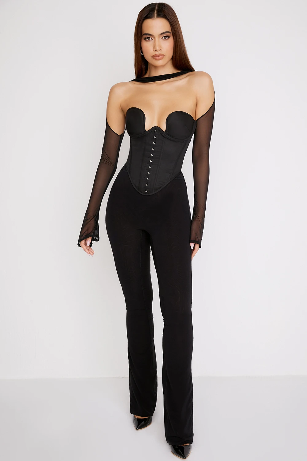 Black Mesh Trousers 4 Black Mesh Trousers – Bild 2