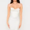 Ivory Corset Slip Dress 2 Ivory Corset Slip Dress -Traumhafte Kleider myrna 1aa