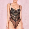 Black Lace Bodysuit -Traumhafte Kleider nadia 1 1