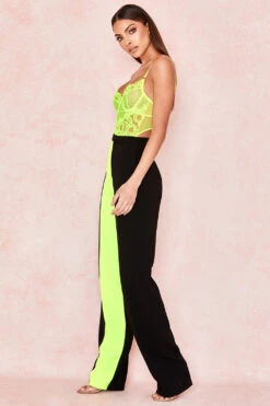 Neon Yellow Lace Bodysuit -Traumhafte Kleider nadia 3