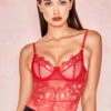 Red Lace Bodysuit -Traumhafte Kleider nadia 3f