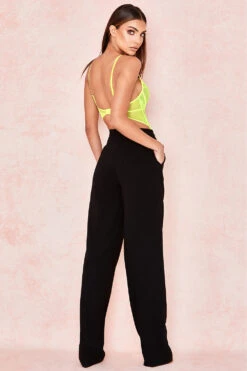 Neon Yellow Lace Bodysuit -Traumhafte Kleider nadia 4