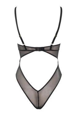 Black Lace Bodysuit -Traumhafte Kleider nadia black 02