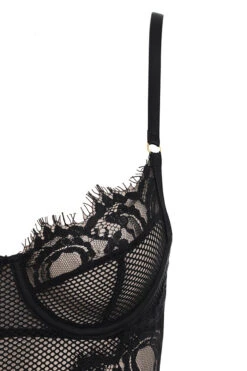 Black Lace Bodysuit -Traumhafte Kleider nadia black 04