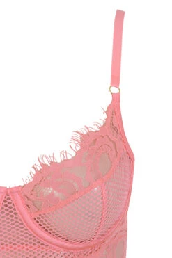 Pink Lace Bodysuit -Traumhafte Kleider nadia pink 04