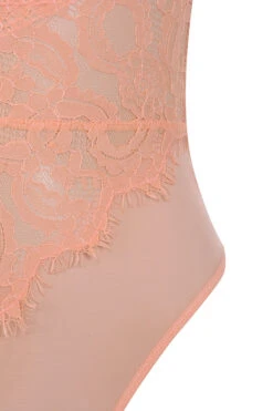 Peach Lace Bodysuit -Traumhafte Kleider nadia salmon 05