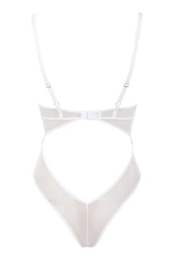 White Lace Bodysuit -Traumhafte Kleider nadia white 02