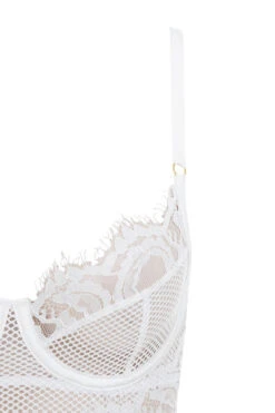 White Lace Bodysuit -Traumhafte Kleider nadia white 04