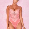 Pink Lace Bodysuit -Traumhafte Kleider nadiapink2